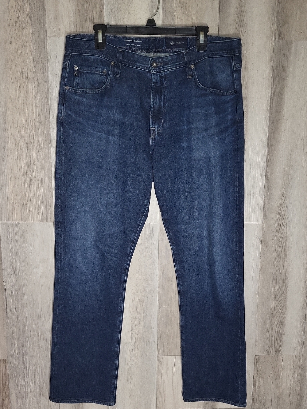 AG Adriano Goldschmied The Everett Slim Straight 36x32 Jeans Premium Denim